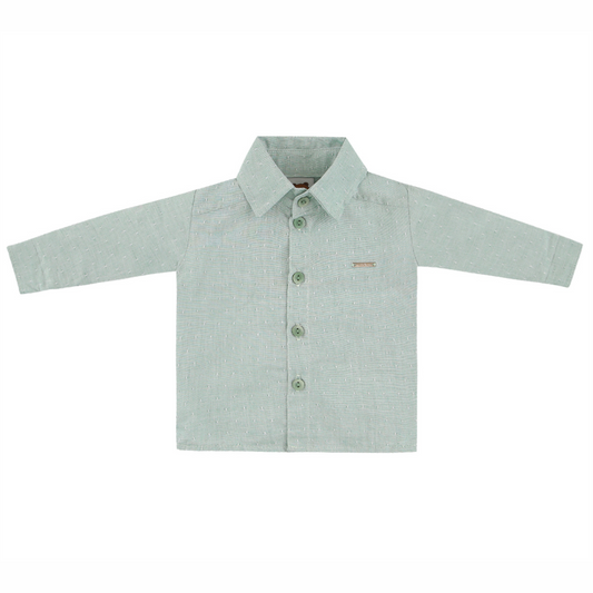 CAMISA ACONCHEGO BODY SOCIAL AZUL/VERDE/BRANCO