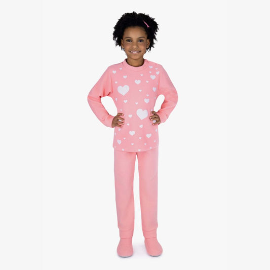 PIJAMA MICROSOFT ROSA DOCE (4 ao 8)
