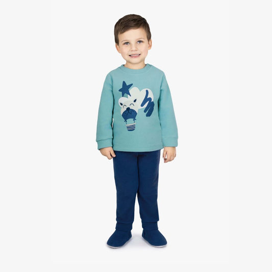 PIJAMA MICROSOFT BALÃO VERDE (1 ao 3)