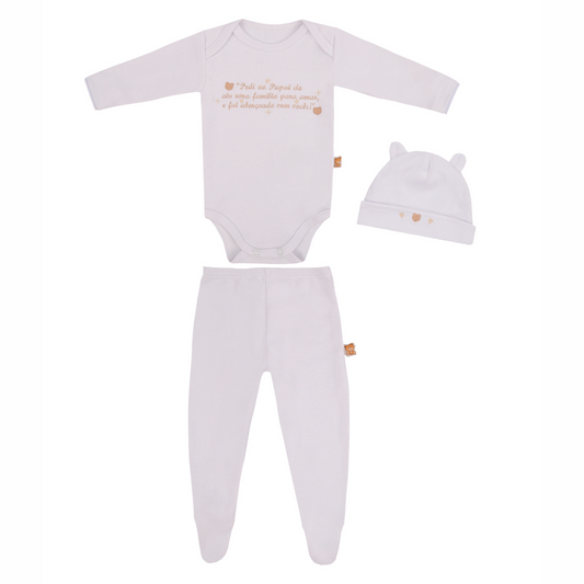 BODY C / CALCA MEU 1 ACONCHEGO BRANCO