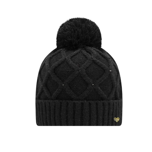 GORRO POMPOM PRETO
