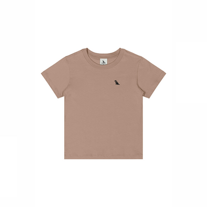 CAMISETA MANGA CURTA EM MEIA MALHA VERDEBRONZE/CAQUI/VERDEPASTEL/AZUL/BRANCO