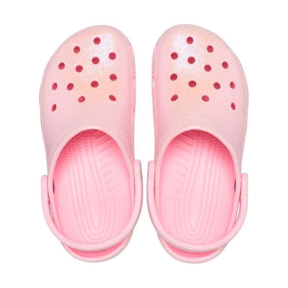 CLASSIC GLITTER CLOG K FLAMINGO