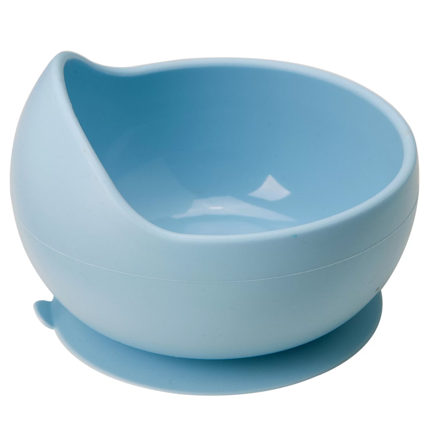 BOWL EM SILICONE COM VENTOSA AZUL