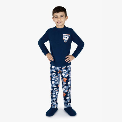 PIJAMA MICROSOFT FUTEBOL (4 ao 8)