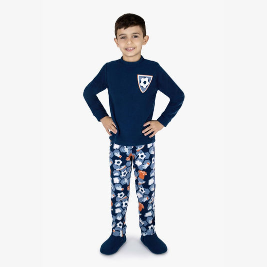PIJAMA MICROSOFT FUTEBOL (4 ao 8)
