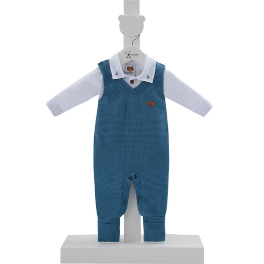 MACACAO LONGO ACONCHEGO COMPASS AZUL