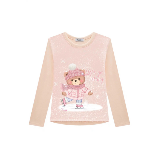 BLUSA EM COTTON ROSA CLARO URSA