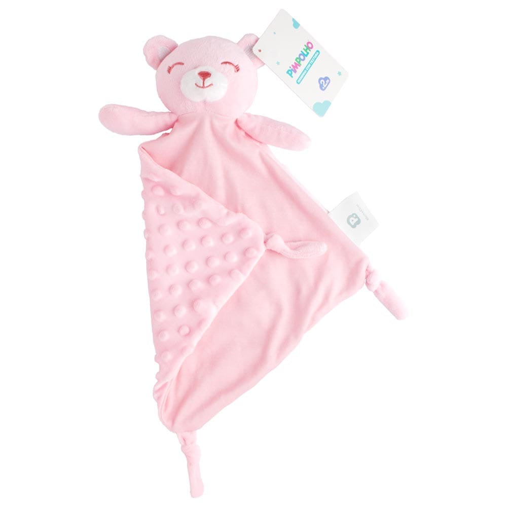 NANINHA COM TEXTURA FEM PIMPOLHO URSO/ROSA